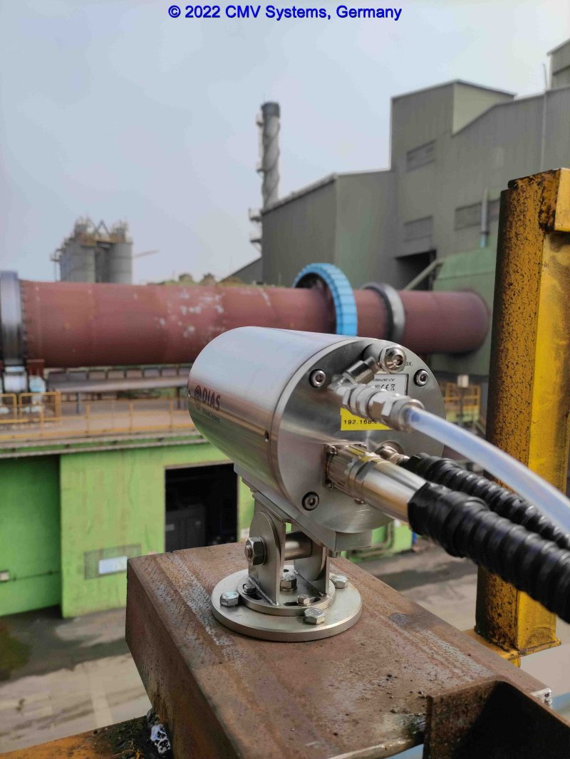 Rotary Kiln Infrared camera